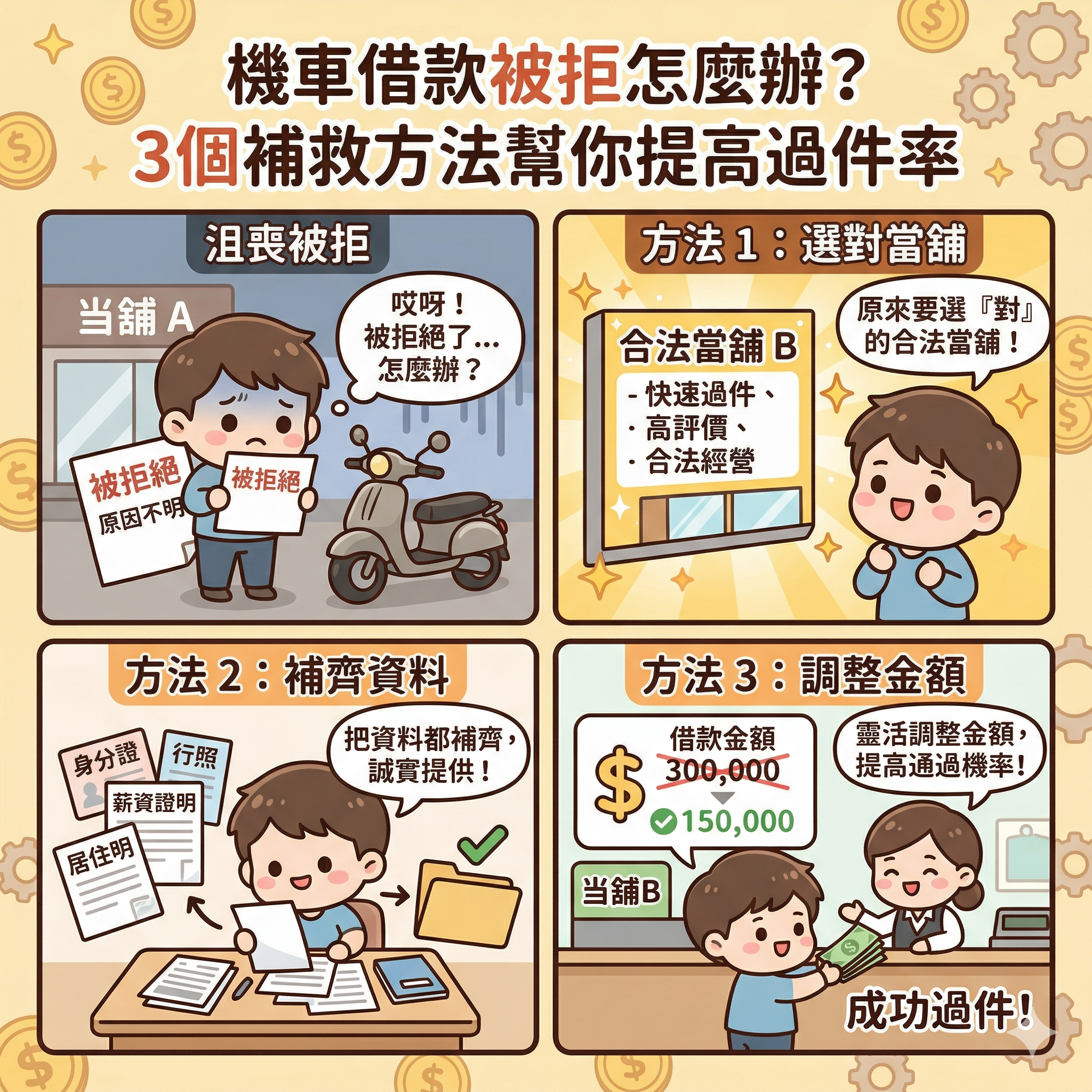 機車借款需要什麼條件？一次講清楚